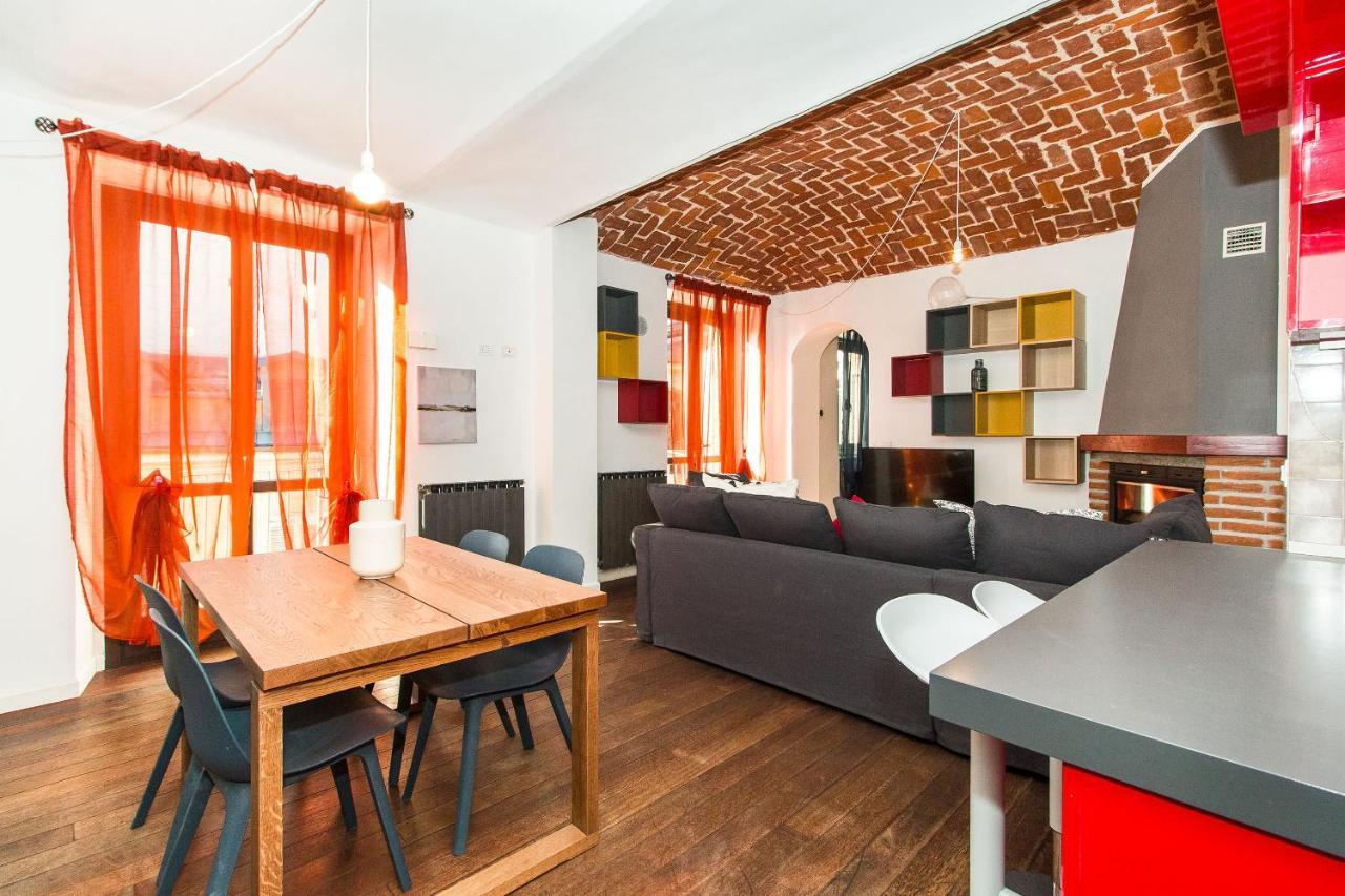 Ferienwohnung Colorful Statuto Square Design Apart Turin Exterior foto